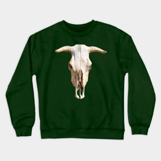 Cattle Skull Crewneck Sweatshirt